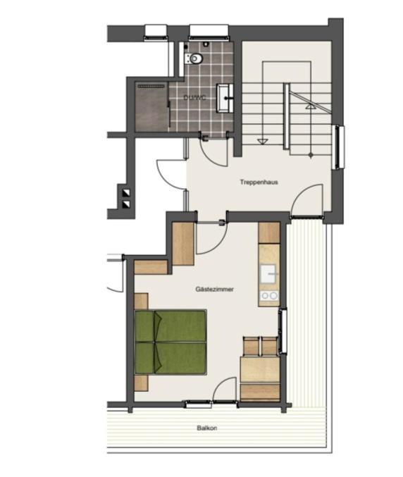 Haus Hubertus - Gaestehaus Sahler Partenen Eksteriør bilde